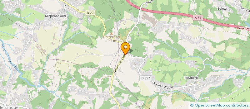 localisation de l'entreprise LMDG EDITIONS  MOUGUERRE