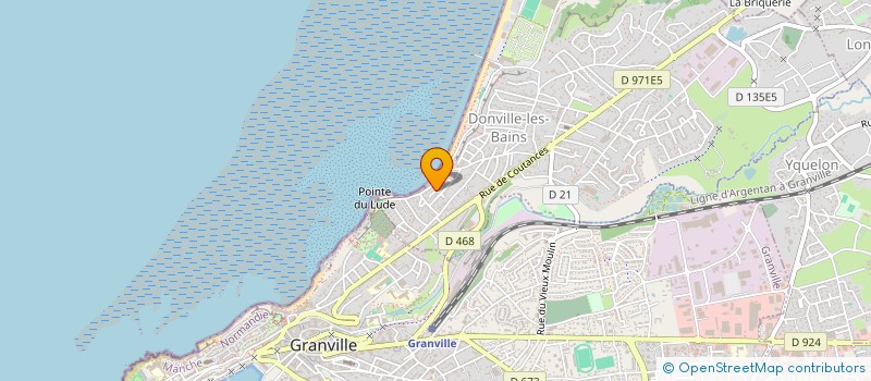 localisation de l'entreprise LMDI 50  DONVILLE-LES-BAINS