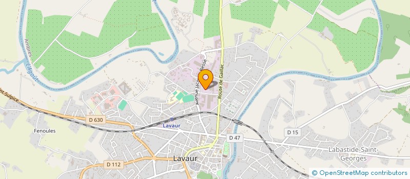 localisation de l'entreprise LMDISTRIBUTION  LAVAUR