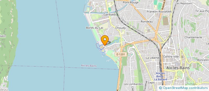 localisation de l'entreprise LMDL  AIX-LES-BAINS