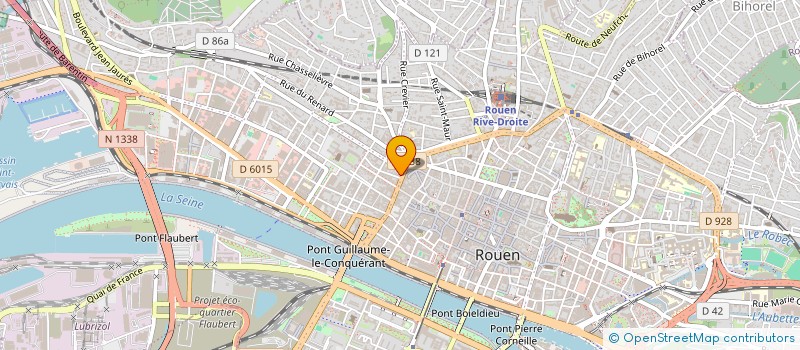 localisation de l'entreprise LMDLB PRODUCTION  ROUEN