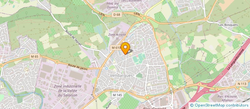 localisation de l'entreprise LMDO SERVICEES à VENDARGUES