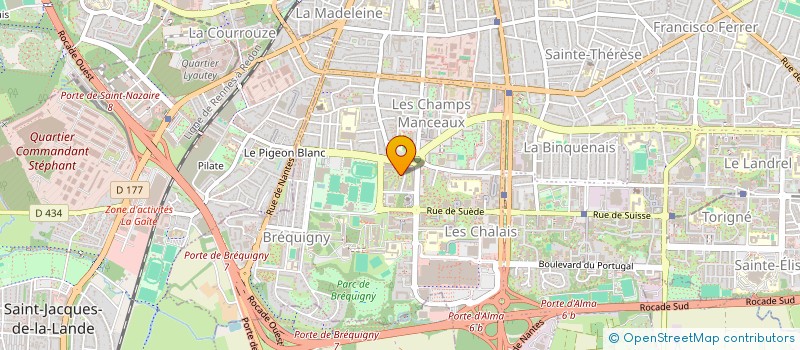 localisation de l'entreprise LMDOM CONSEIL  LE MINIHIC-SUR-RANCE