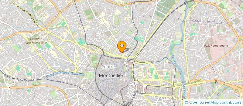 localisation de l'entreprise LMDP à MONTPELLIER