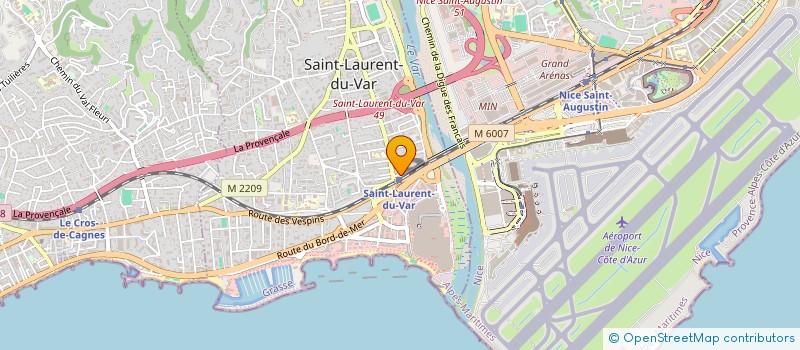 localisation de l'entreprise LMDRIVE  SAINT-LAURENT-DU-VAR