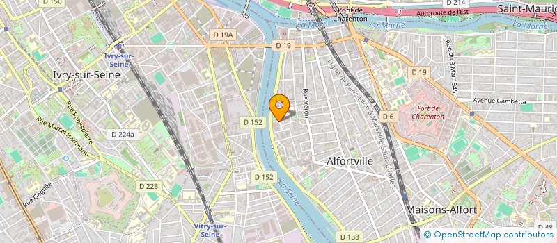 localisation de l'entreprise LMDRKA à ALFORTVILLE