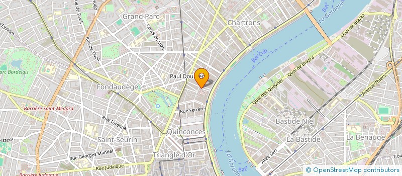 localisation de l'entreprise LMDS CONSULTING à BORDEAUX