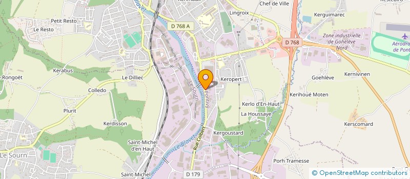 localisation de l'entreprise LMDS CUISINES  PONTIVY