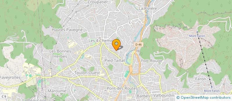 localisation de l'entreprise LMDS FAMILY  TOULON