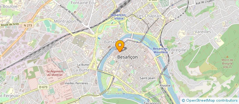 localisation de l'entreprise LMDSM BESANCON  BESANCON