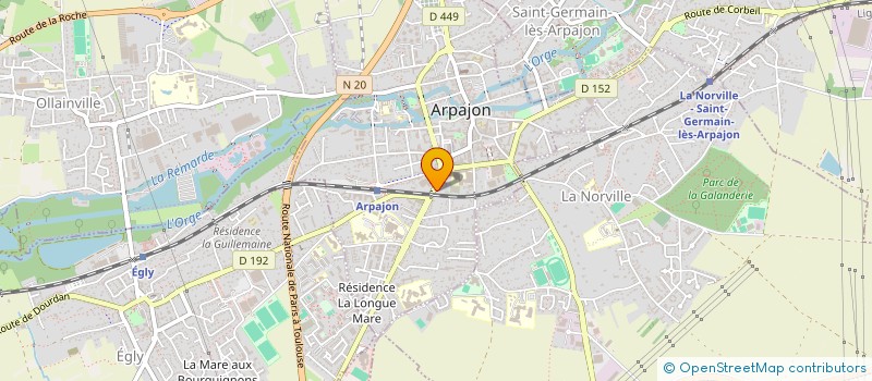 localisation de l'entreprise LMDT BOULOGNE à ARPAJON