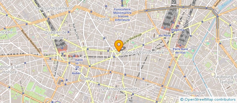 localisation de l'entreprise LME  PARIS