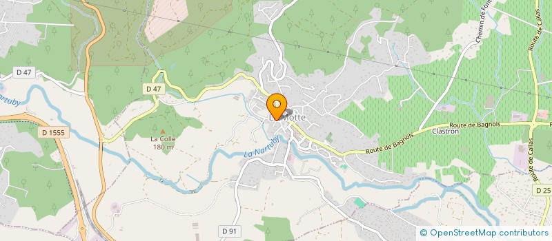 localisation de l'entreprise LME à LA MOTTE