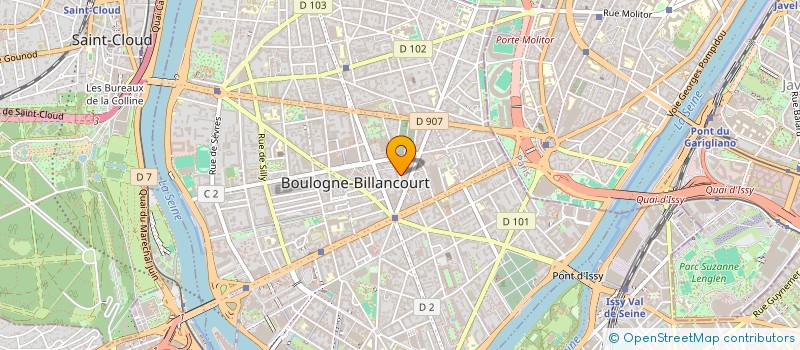 localisation de l'entreprise LME à BOULOGNE-BILLANCOURT