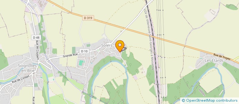 localisation de l'entreprise LME  SOLERS