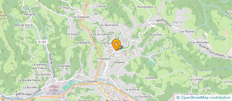 localisation de l'entreprise LME DISTRIBUTION  DECAZEVILLE