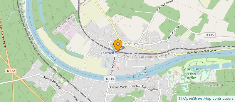 localisation de l'entreprise LME HOLDING  CHARTRETTES