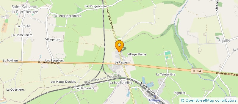 localisation de l'entreprise LME SERVICES  SAINT-SAUVEUR-LA-POMMERAYE