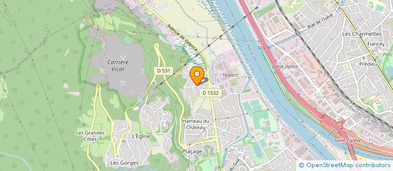 localisation de l'entreprise LMEC à SASSENAGE