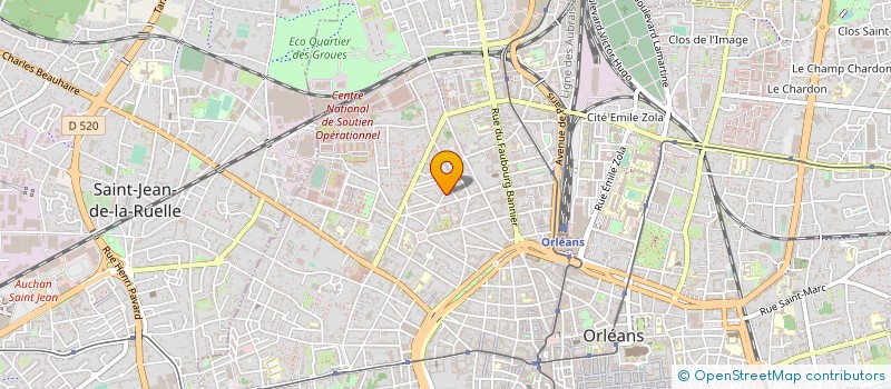 localisation de l'entreprise LMEDIA  ORLEANS