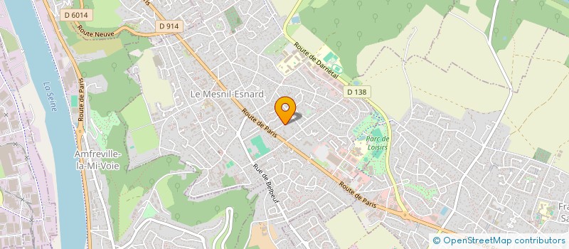 localisation de l'entreprise LMESAE  LE MESNIL-ESNARD