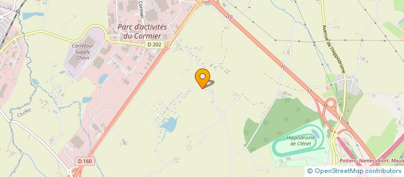 localisation de l'entreprise LMF à CHOLET