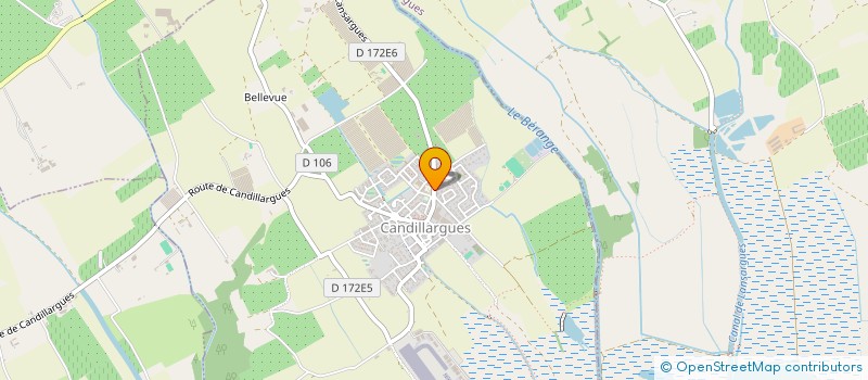 localisation de l'entreprise LMF  CANDILLARGUES