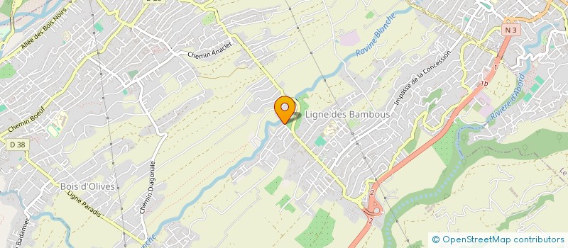 localisation de l'entreprise LMF à SAINT-PIERRE