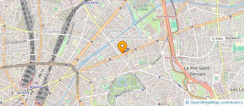 localisation de l'entreprise LMF HOLDING  PARIS