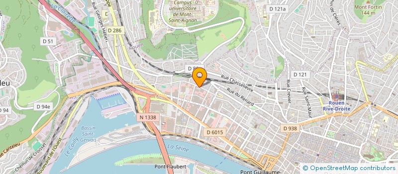 localisation de l'entreprise LMF INVEST  ROUEN