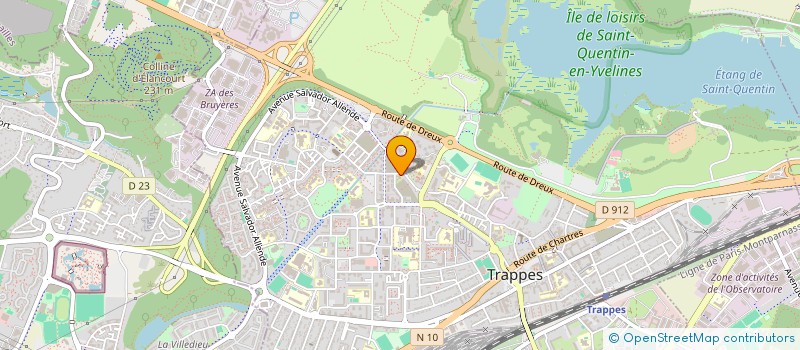 localisation de l'entreprise LMF-TRAPPES LES MAMANS DU FOOT TRAPPES  TRAPPES