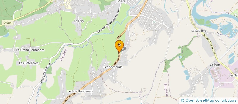 localisation de l'entreprise LMF2C  BELLERIVE-SUR-ALLIER