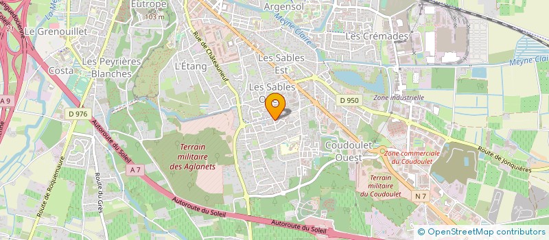 localisation de l'entreprise LMF77 à ORANGE