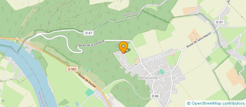 localisation de l'entreprise LMFA  HENOUVILLE