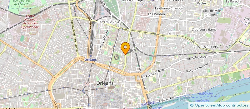 localisation de l'entreprise LMFH  ORLEANS