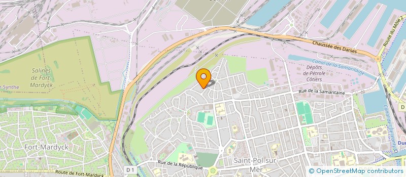 localisation de l'entreprise LMFITNESS à DUNKERQUE