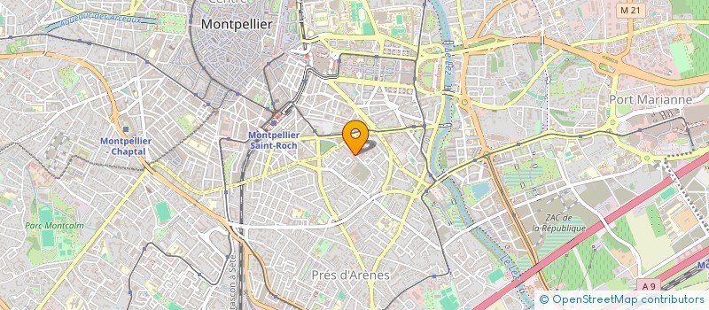 localisation de l'entreprise LMFM CAMPUS PLUVINAGE à MONTPELLIER