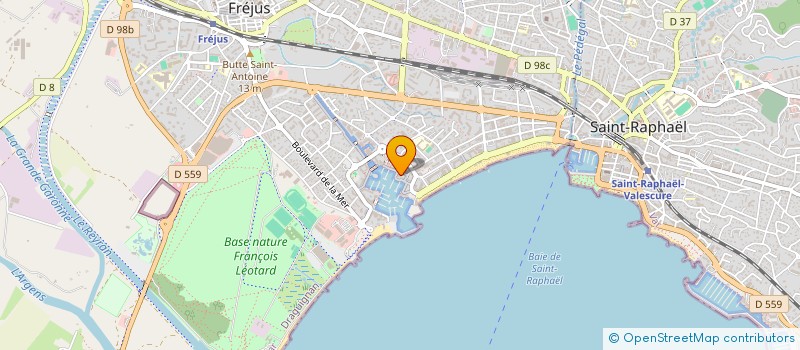 localisation de l'entreprise LMG à FREJUS