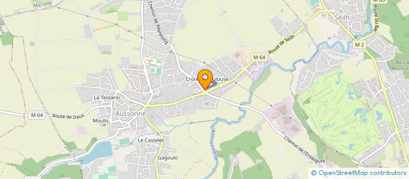 localisation de l'entreprise LMG à AUSSONNE