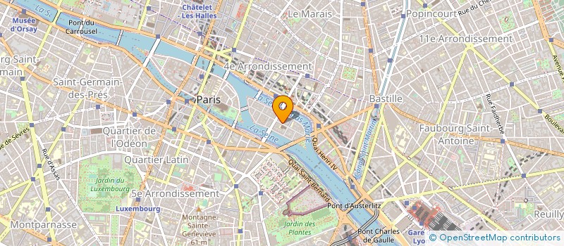 localisation de l'entreprise LMG COSMETICS à PARIS