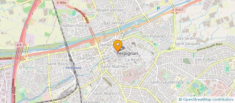 localisation de l'entreprise LMG DRESS  PERPIGNAN