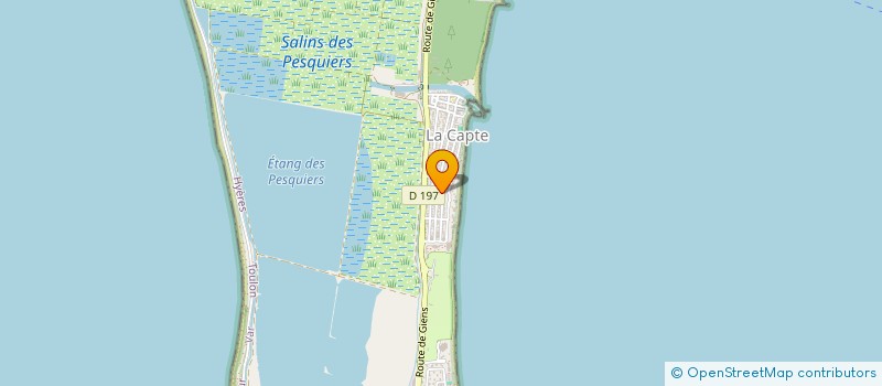localisation de l'entreprise LMG INVEST à HYERES