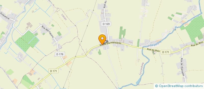 localisation de l'entreprise LMG MACHINES OUTILS  LA COUTURE