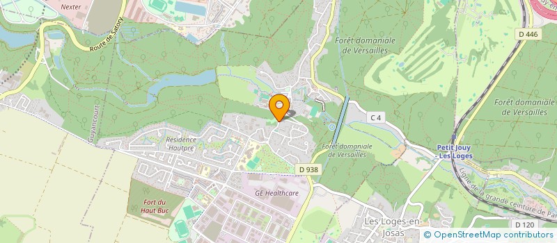 localisation de l'entreprise LMG RESI VERNOUILLET  BUC