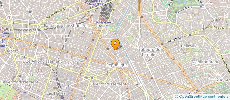 localisation de l'entreprise LMG WORK 1  PARIS