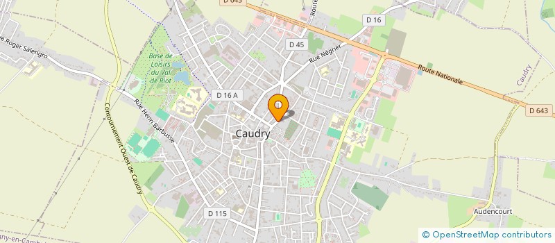 localisation de l'entreprise LMG2  CAUDRY