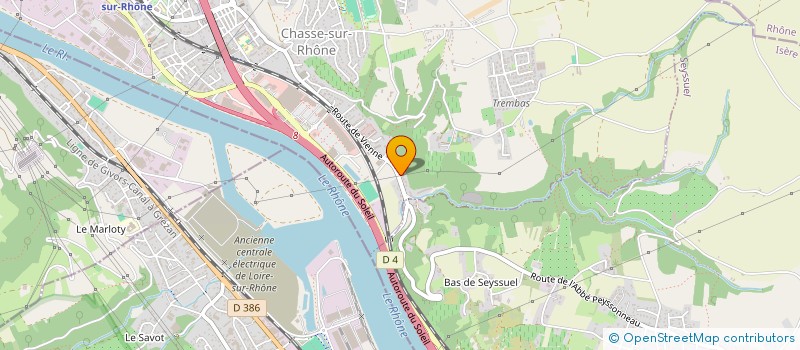 localisation de l'entreprise LMG2J  CHASSE-SUR-RHONE