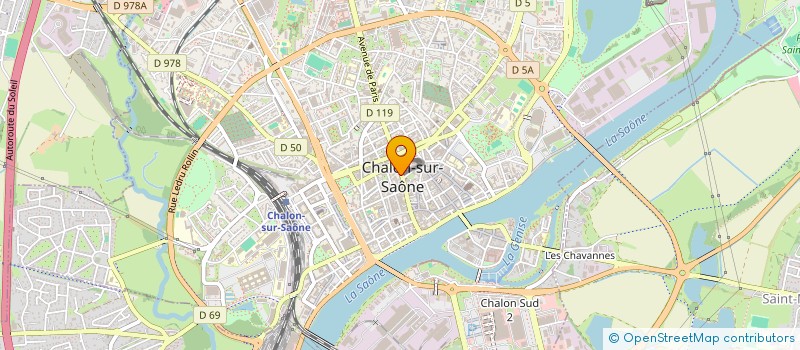 localisation de l'entreprise LMGE 2 à CHALON-SUR-SAONE