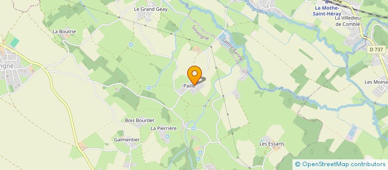 localisation de l'entreprise LMGG à SOUVIGNE