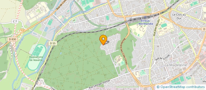 localisation de l'entreprise LMGT  EVREUX